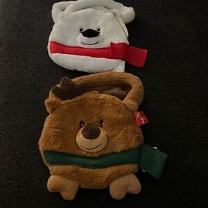 Toddler/ small child NWT holiday handbag set. Adorable polar bear and moose.